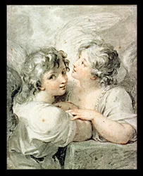 Deux anges, 18ème siècle